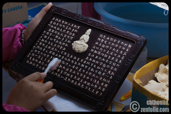 Ivory carver