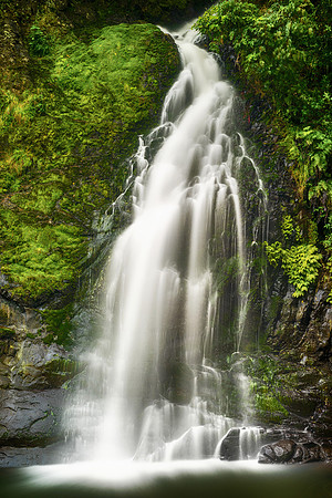 Nihotupu Waterfall- low key style