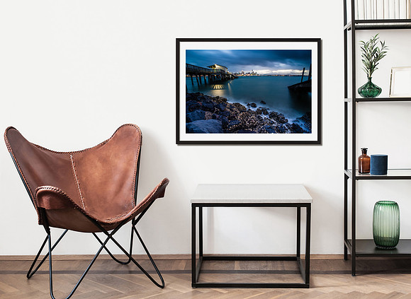 Mockup in room